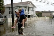텍사스 폭우 '4명 사망·1700명 구조'